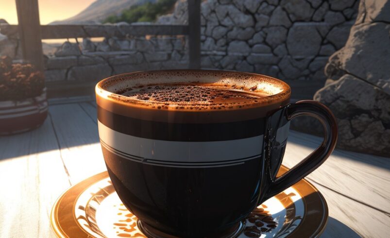 رحلة عبر اليونان ، فنجان قهوه یونانی واحد في كل مرة